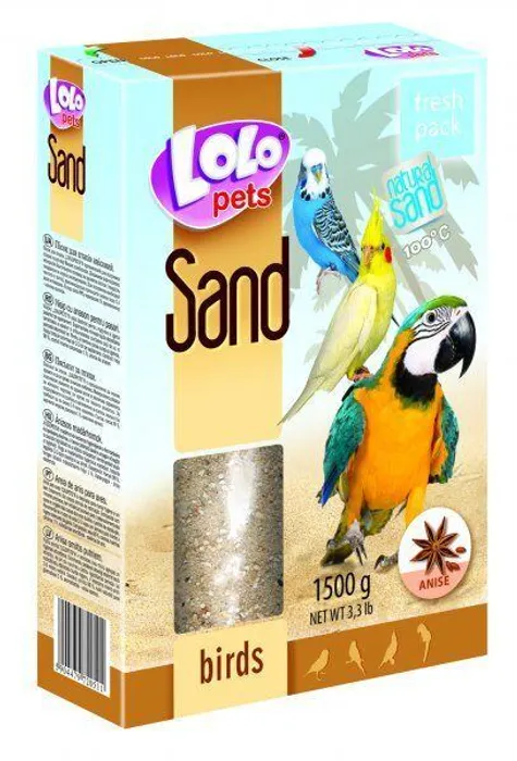 Termék főképe LOLOpets anýzový písek pro ptáky 1500 g
