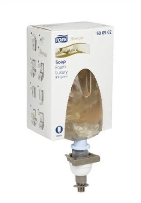 Termék főképe Luxusní pěnové mýdlo TORK Premium 800ml S3 [1 ks]