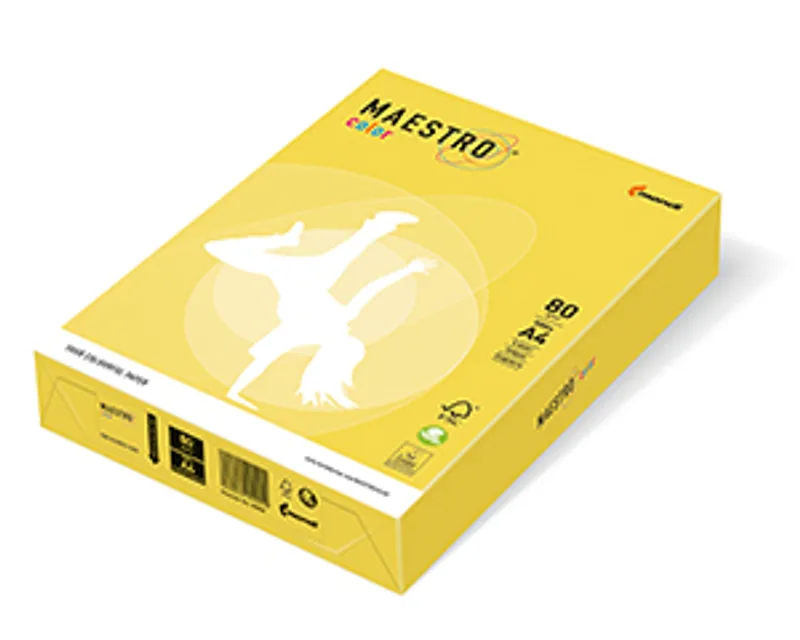 Termék főképe MAESTRO color INTENSIV 80g 500 listů Canary Yellow - CY39