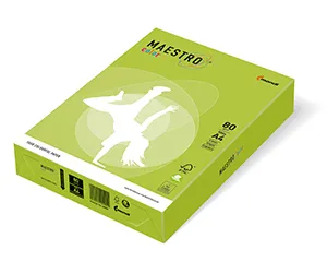 MAESTRO színes INTENZÍV 80g 500 lap Lime Green - LG46