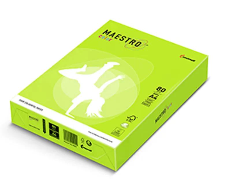 Termék főképe MAESTRO color NEON 80g 500 listů Neon Green - NEOGN
