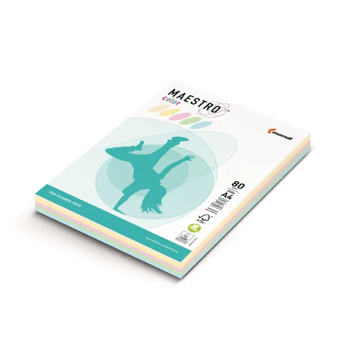Termék főképe MAESTRO color PASTELL 80g 250 listů MIX barev
