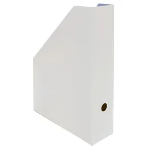 Magazindoboz A4-es színes 32,5 x 25,5 x 7,5 cm fehér