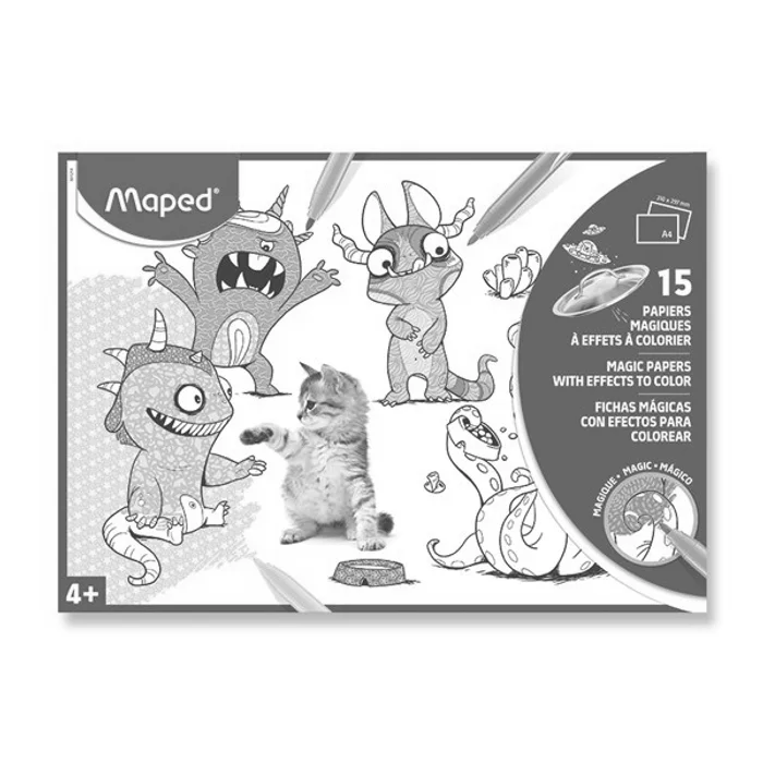 Termék főképe Magické omalovánky Maped A4, mix motivů