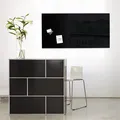 Magnetická skleněná tabule, 91x46 cm, SIGEL,  "Artverum® ",  černá