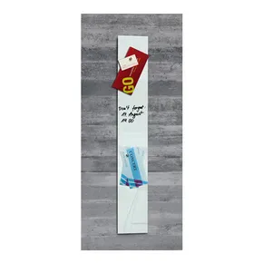 Mágneses üveg tábla "Artverum®", fehér, 12x78 cm, SIGEL