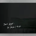 Következő termékkép Mágneses üvegtábla "Artverum®", fekete, 130x55 cm, SIGEL