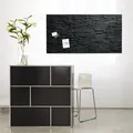 Következő termékkép Magnetická skleněná tabule "Artverum® ", textura břidlice, 91x46cm, SIGEL