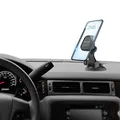 Mágneses telefontartó CH-119 Defender autóhoz, műszerfalon, fém/műanyag, tapadókorong