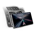 Mágneses telefontartó CH-127 Defender autóhoz, ventGrip, fekete-ezüst, műanyag, szellőzőhöz