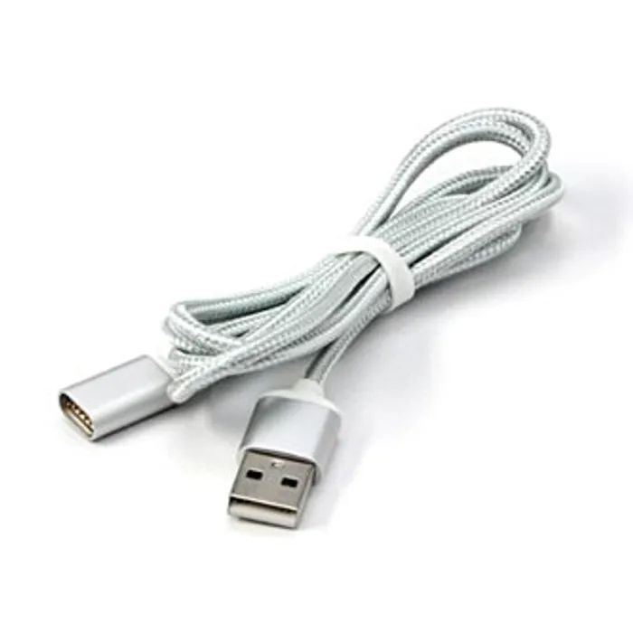 Termék főképe Magnetický kabel USB (2.0), USB A M- Magnetická koncovka, 1m, stříbrný
