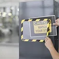 Következő termékkép Mágneses borító Magneto Safety, piros-fehér, A4, TARIFOLD [2 db]