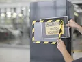 Mágneses borító Magneto Safety, piros-fehér, A4, TARIFOLD [2 db]