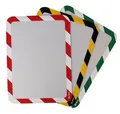 Mágneses borító Magneto Safety, piros-fehér, öntapadós, A4, TARIFOLD [2 db]