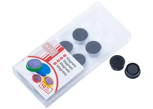 ARTA mágnesek átmérője 16mm, fekete (10 db egy csomagban)