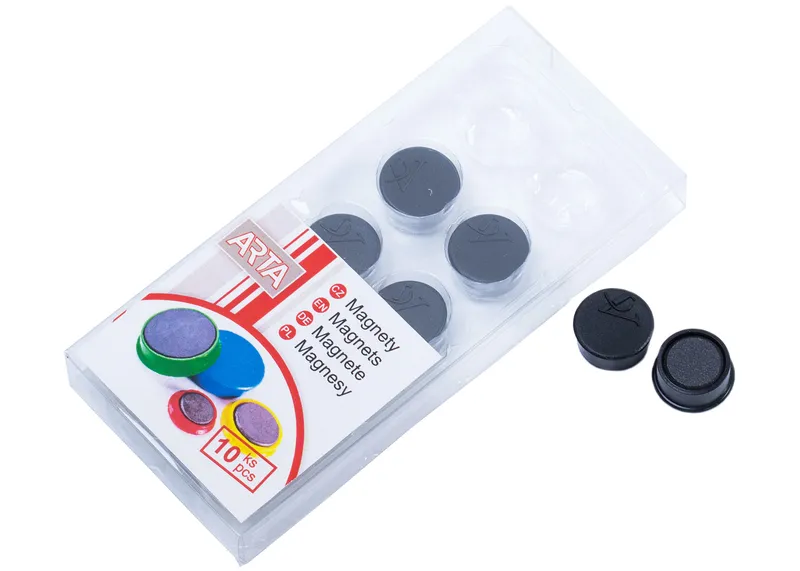 Termék főképe Magnety ARTA průměr 16mm, černé (10ks v balení)