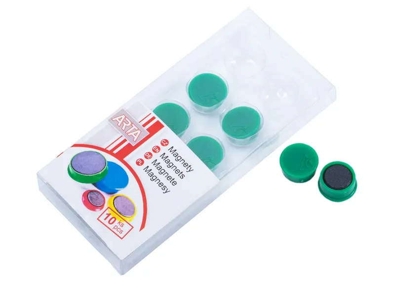 Termék főképe Magnety ARTA průměr 16mm, zelené (10ks v balení)