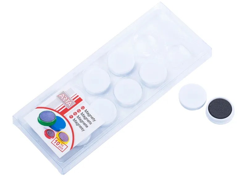 Termék főképe Magnety ARTA průměr 25mm, bílé (10ks v balení)