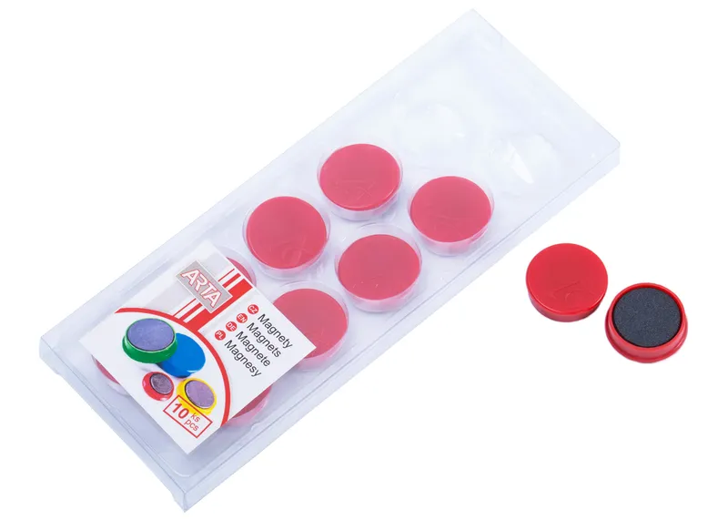 Termék főképe Magnety ARTA průměr 25mm, červené (10ks v balení)
