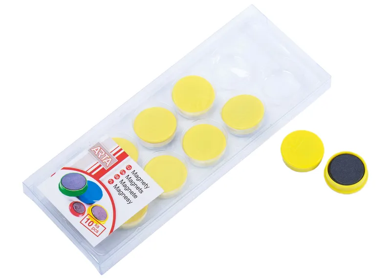 Termék főképe Magnety ARTA průměr 25mm, žluté (10ks v balení)