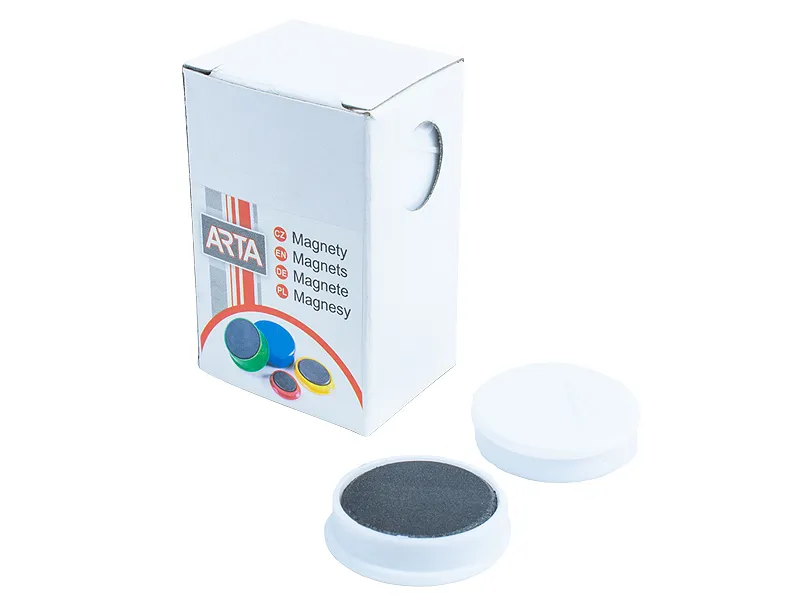 Termék főképe Magnety ARTA průměr 30mm, bílé (10ks v balení)
