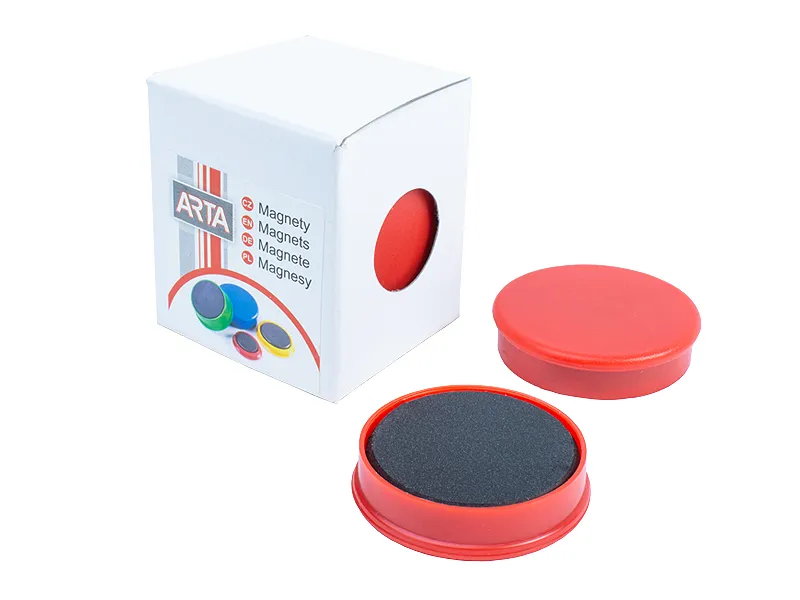 Termék főképe Magnety ARTA průměr 40mm, červené (4ks v balení)