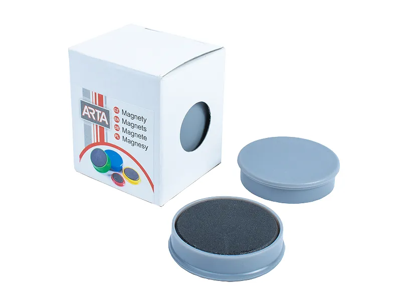 Termék főképe Magnety ARTA průměr 40mm, šedé (4ks v balení)