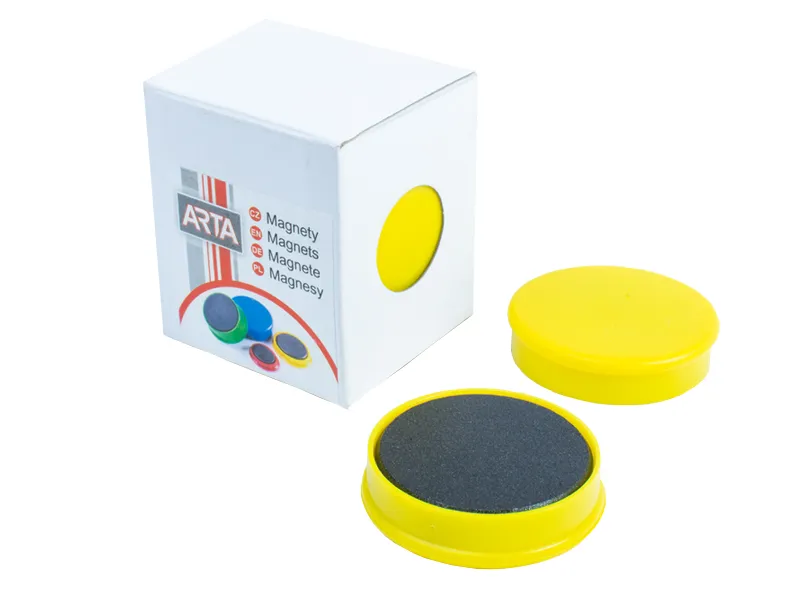 Termék főképe Magnety ARTA průměr 40mm, žluté (4ks v balení)