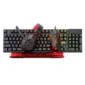 Következő termékkép Marvo CM409 EN, Billentyűzet készlet játék egérrel, paddal és fejhallgatóval, USA, gaming, membrán