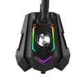 Marvo Gaming Mikrofon MIC-05 Mikrofon hangerőszabályzó Fekete RGB háttérvilágítású tartó