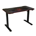 Marvo Herní stůl DE-03 PRO 120 x 66 cm, 71-121 cm, elektricky nastavitelná výška, podsvíc