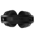 Marvo HG9015G, fejhallgató mikrofonnal, hangerőszabályzó, fekete, USB