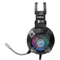 Marvo HG9015G, fejhallgató mikrofonnal, hangerőszabályzó, fekete, USB