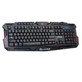 Marvo K636, Keyboard US, gaming, háttérvilágítású vezetékes (USB), fekete