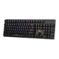 Marvo KG945, optikai billentyűzet US, gaming, vízálló típusú vezetékes (USB), fekete, mechanikus