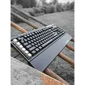 Marvo KG965G, Keyboard US, gaming, kék kapcsolók típusú vezetékes (USB), fekete, mechanikus, R