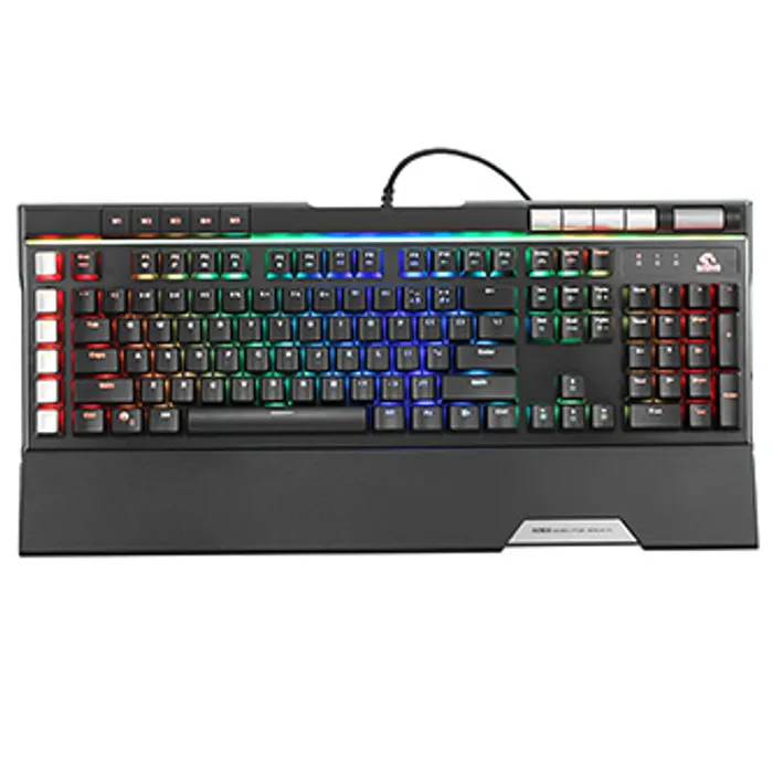 Termék főképe Marvo KG965G, Klávesnice US, herní, modré spínače typ drátová (USB), černá, mechanická, R