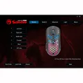 Következő termékkép Marvo Mouse M399, 6400DPI, optikai, 6 tl., 1 kerék, vezetékes USB, fekete, játék, háttérvilágítás