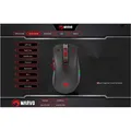 Következő termékkép Marvo Mouse M519, 12000DPI, optika, 8 tl., 1 kerék, vezetékes USB, fekete, játék