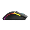 Marvo Mouse M729W, 4800DPI, 2,4 [GHz], optika, 7 tl., vezeték nélküli, fekete, 1 db beépített akkumulátor