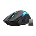 Marvo Mouse M729W, 4800DPI, 2,4 [GHz], optika, 7 tl., vezeték nélküli, fekete, 1 db beépített akkumulátor