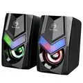 Marvo hangszórók SG-118, 2.0, 6W, fekete, hangerőszabályzó, játék, 150Hz-20kHz, RGB p