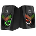 Marvo hangszórók SG-118, 2.0, 6W, fekete, hangerőszabályzó, játék, 150Hz-20kHz, RGB p