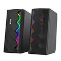 Marvo hangszórók SG-269, 2.0, 6W, fekete, hangerőszabályzó, játék, 160Hz-20kHz, RGB p