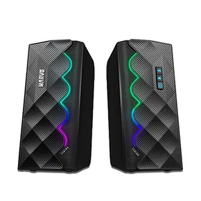 Marvo hangszórók SG-269, 2.0, 6W, fekete, hangerőszabályzó, játék, 160Hz-20kHz, RGB p