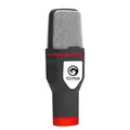 Marvo, streaming mikrofon MIC-02, hangerőszabályzó nélkül, fekete, állvánnyal
