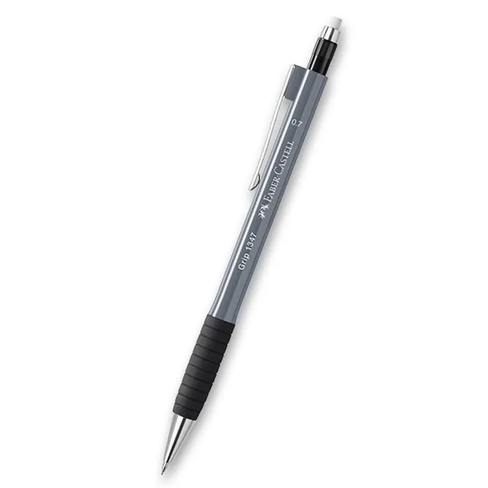 Termék főképe Mechanická tužka Faber-Castell Grip 1347 0,7 mm, šedá