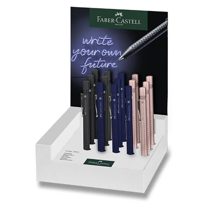 Termék főképe Mechanická tužka Faber-Castell Grip 2011 stojánek, 15 ks