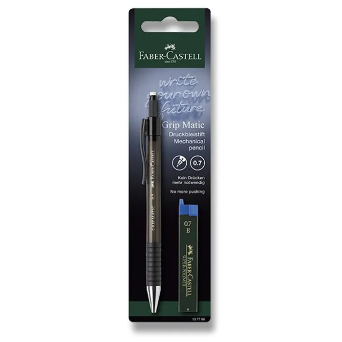 Termék főképe Mechanická tužka Faber-Castell Grip Matic 1377 0,7 mm, černá