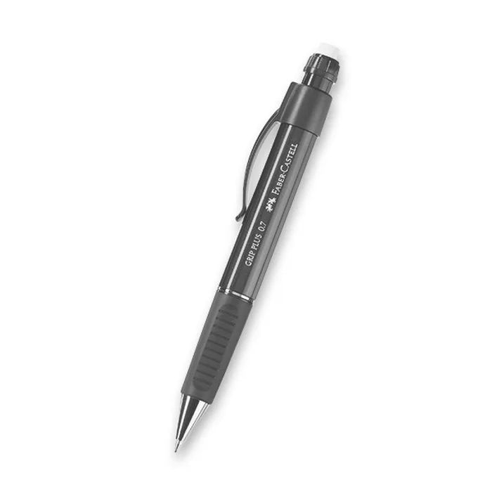 Termék főképe Mechanická tužka Faber-Castell Grip Plus 0,7 mm metalická černá